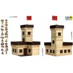 Castelul de Vara Walachia 296 piese - Set constructie arhitecura din lemn